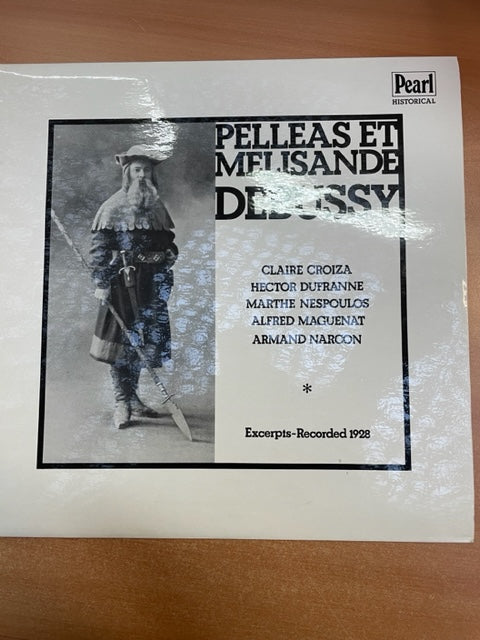 Vinyle Debussy Pelléas et Mélisande, extraits