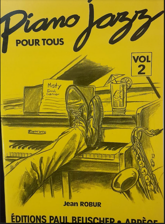 Jean Robur Piano jazz pour tous volume 2-3000 partitions, livres et vinyles d'occasion en vente sur notre site internet gastonmusicclub.fr Gaston Music Store