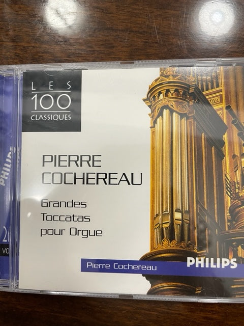 CD Pierre Cochereau Grandes toccatas pour orgue : Bach, Frescobaldi, Froberger, Vierne, Widor, Gigout- 3000 partitions, livres et vinyles d'occasion en vente sur notre site internet gastonmusicclub.fr Gaston Music Store