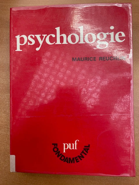 Psychologie livre de Maurice Reuchlin-3000 partitions, livres et vinyles d'occasion en vente sur notre site internet gastonmusicclub.fr Gaston Music Store