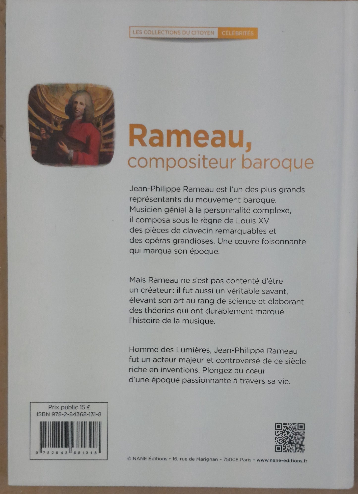 Rameau, compositeur baroque (livre + CD)