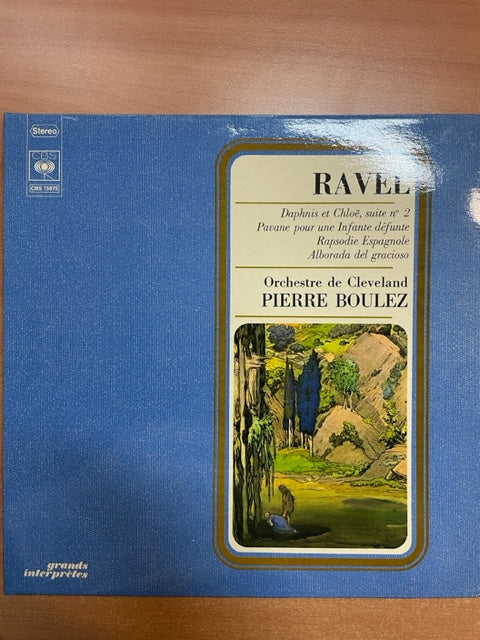 Vinyle Maurice Ravel Daphnis et Chloé - Pavane pour une infante défunte - Rapsodie espagnole-3000 partitions, livres et vinyles d'occasion en vente sur notre site internet gastonmusicclub.fr Gaston Music Store