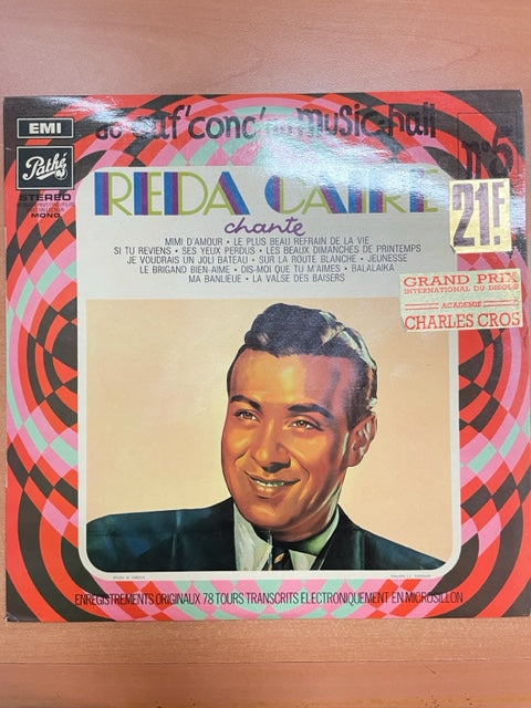 Vinyle Reda Caire chante