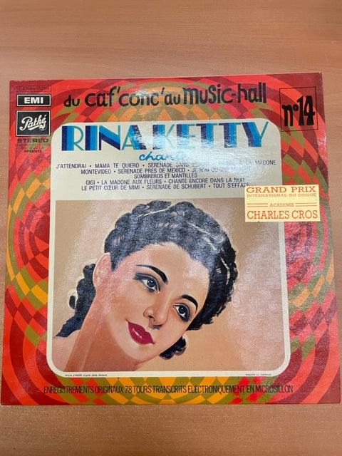 Vinyle Rina Kitty chante- 3000 partitions, livres et vinyles d'occasion  en vente sur notre site internet gastonmusicclub.fr Gaston Music Store