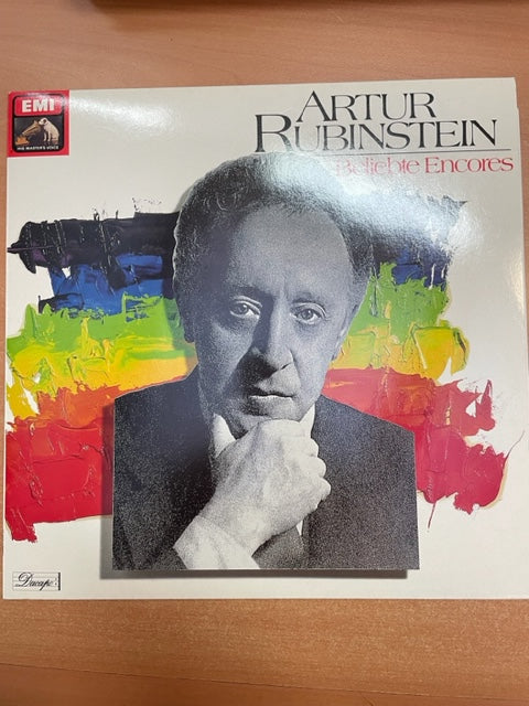 Vinyle Arthur Rubinstein Beliebe Encores-3000 partitions, livres et vinyles d'occasion en vente sur notre site internet gastonmusicclub.fr Gaston Music Store