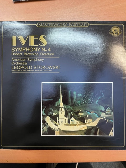 Vinyle Charles Ives Robert Browning Overture - Symphony n°4-3000 partitions, livres et vinyles d'occasion en vente sur notre site internet gastonmusicclub.fr Gaston Music Store