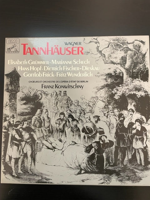 Vinyle coffret 4 LP Wagner Richard Tannhäuser (livret inclus))- 3000 partitions, livres et vinyles d'occasion en vente sur notre site internet gastonmusicclub.fr Gaston Music Store