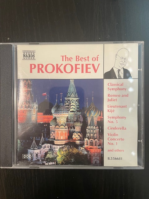 CD The best of Prokofiev-3000 partitions, livres et vinyles d'occasion en vente sur notre site internet gastonmusicclub.fr Gaston Music Store