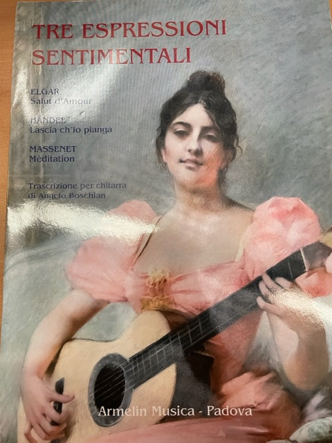 Tre espressioni sentimentali pour guitare - 3000 partitions, livres et vinyles d'occasion  en vente sur notre site internet gastonmusicclub.fr Gaston Music Store