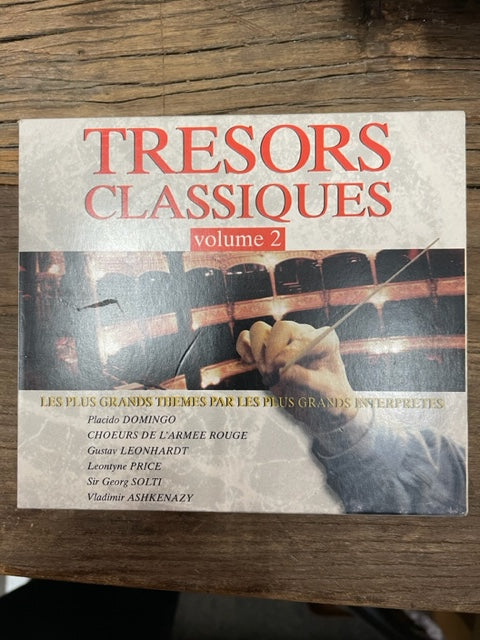 Coffret de 4 CD Trésors classiques vol 2: Les plus grands thèmes par les plus grands interprètes