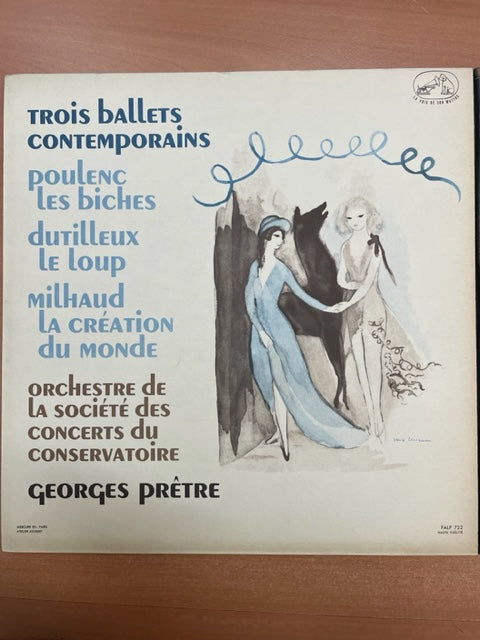 Vinyle Trois ballets contemporains : Les biches - Le loup - La création du monde