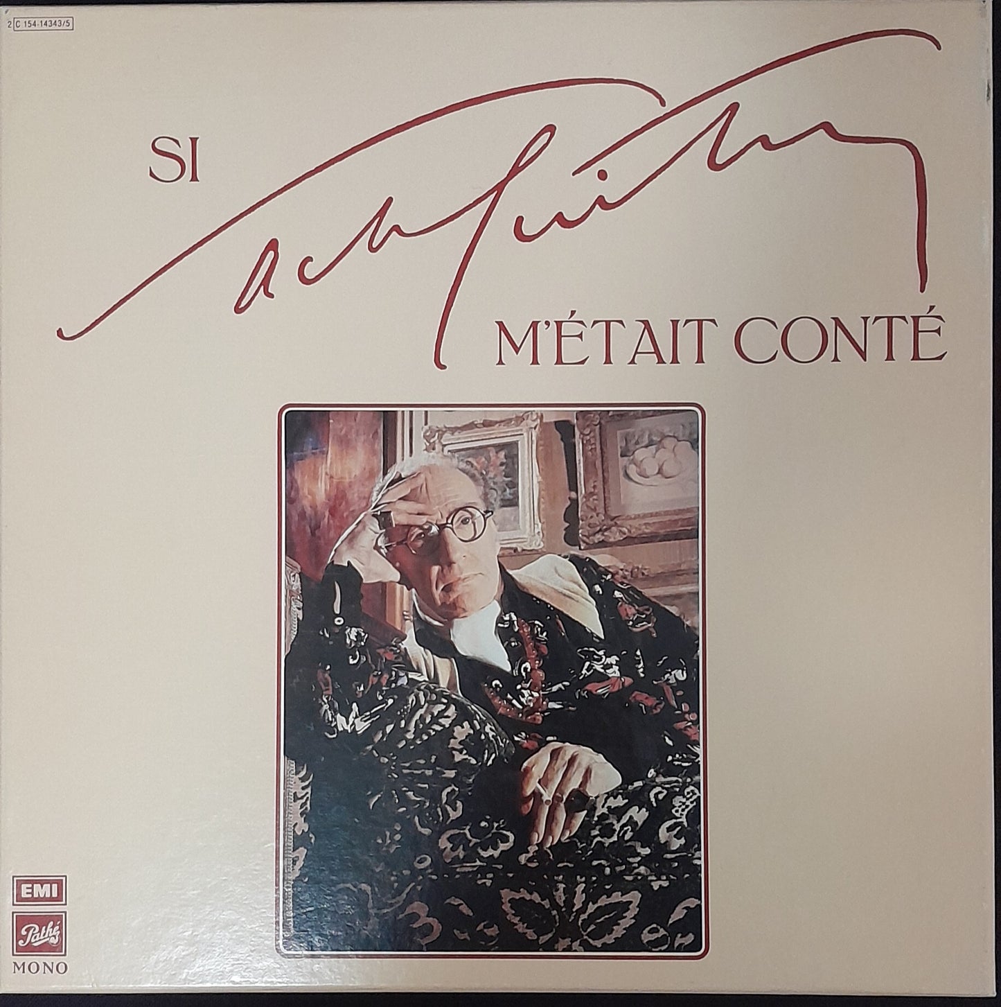 Coffret vinyle Sacha Guitry Si Sacha Guitry m'était conté (3 disques)