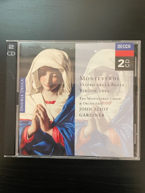 Coffret 2 CD The Monteverdi Choir Vespro della Beata Vergine 1610 direction John Eliot Gardiner-3000 partitions, livres et vinyles d'occasion en vente sur notre site internet gastonmusicclub.fr Gaston Music Store