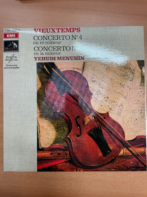 Vinyle Vieuxtemps Concertos n° 4 & 5 pour violon