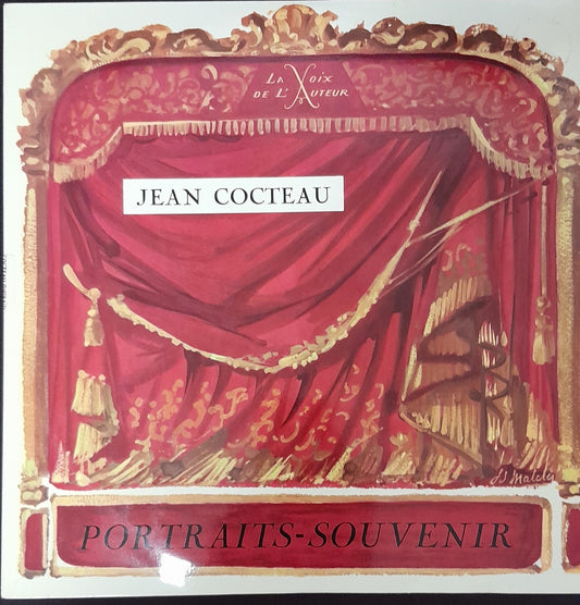 Vinyle Jean Cocteau lit Portraits - Souvenirs
