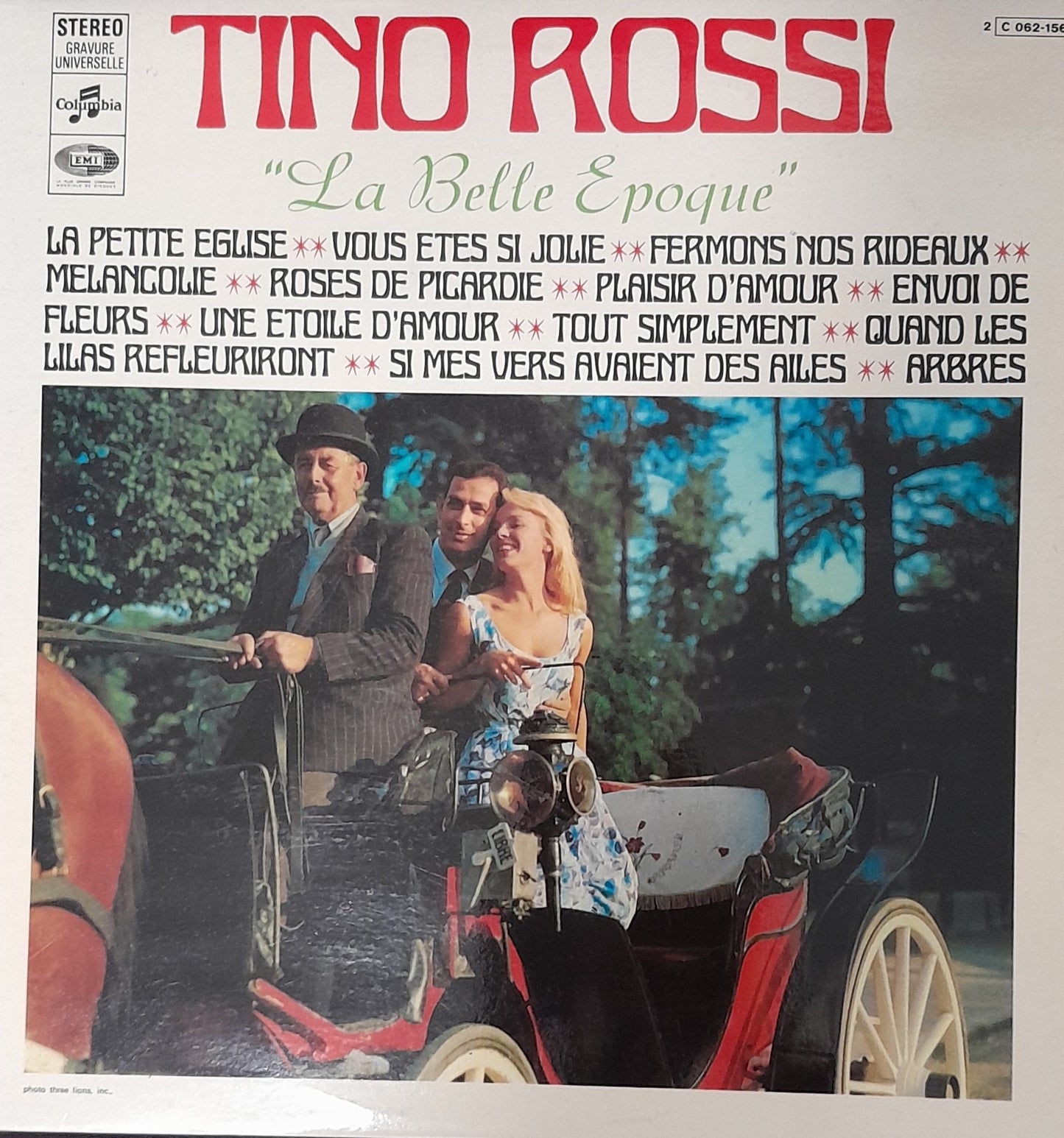 Vinyle Tino Rossi La Belle Epoque