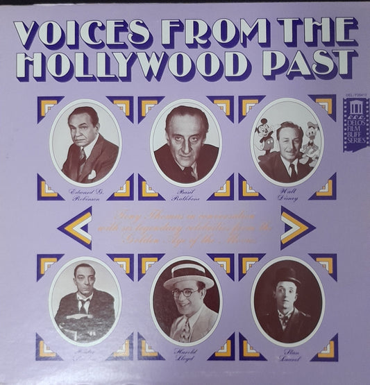 Vinyle Tony Thomas Voices From The Hollywood Past