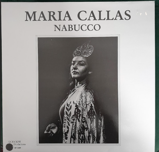 Vinyle Verdi Maria Callas Nabucco