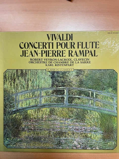 Vinyle Vivaldi Jean-Pierre Rampal Concerti pour flûte (2 disques)