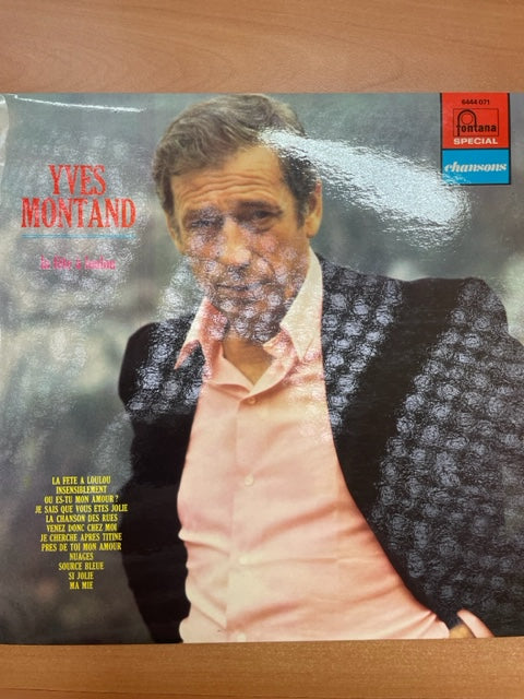 Vinyle Yves Montand La fête à Loulou - 3000 partitions, livres et vinyles d'occasion  en vente sur notre site internet gastonmusicclub.fr Gaston Music Store