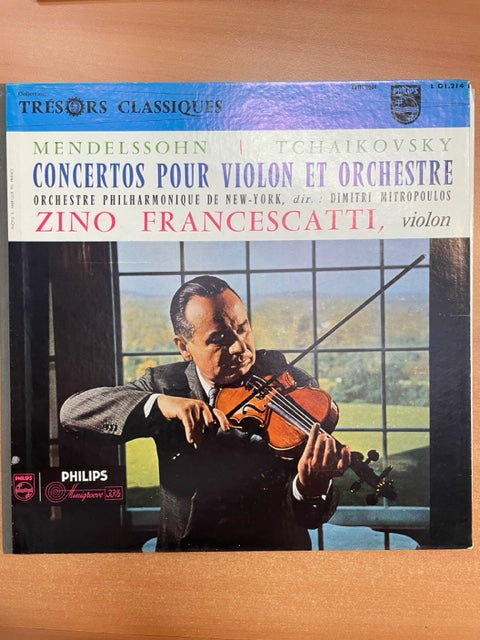 Vinyle Mendelssohn - Tchaïkovsky Concertos pour violon et orchestre