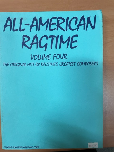 All-american Ragtime volume 4 partition piano