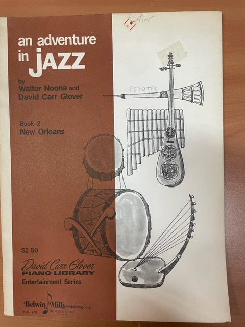 An adventure in Jazz volume 2 : New Orleans partition piano