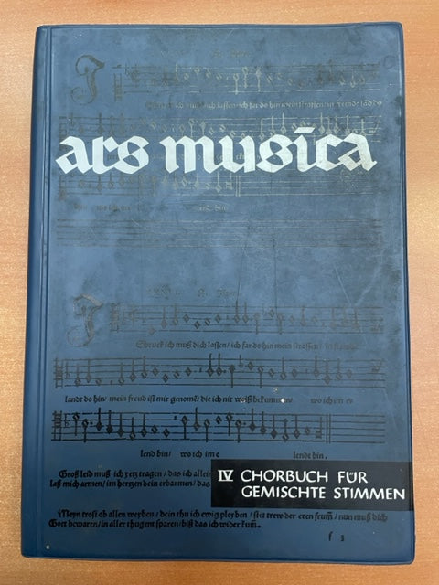 Ars Musica volume 4 Chorbuch für gemischte Stimmen partition pour choeur