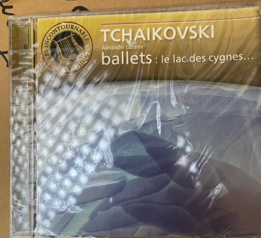 CD Tchaikovski Ballets : Le lac des cygnes - Casse noisette - La Belle au bois dormant