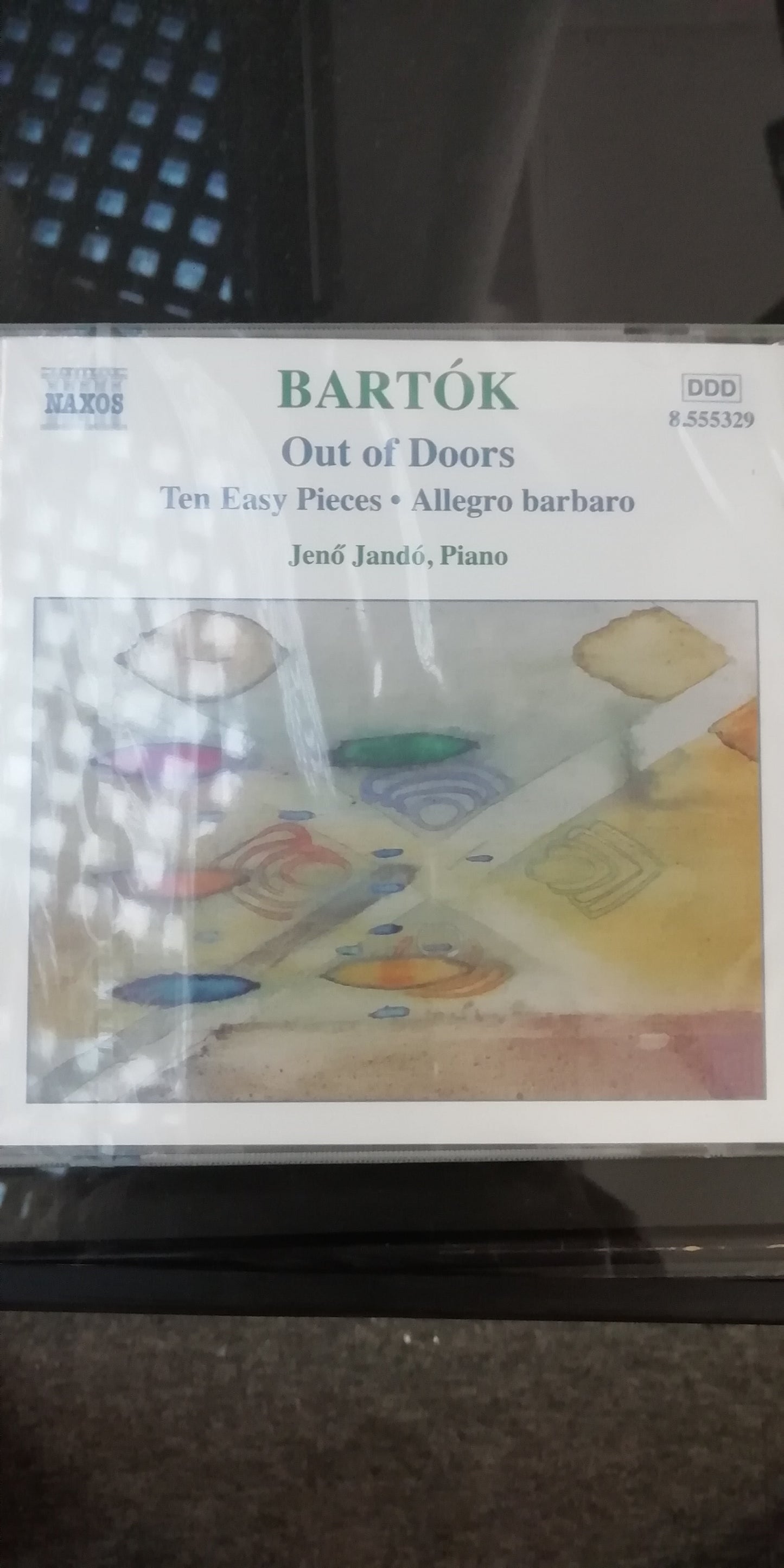 CD Béla Bartok interprété par Jenö Jandó Piano Music volume 3