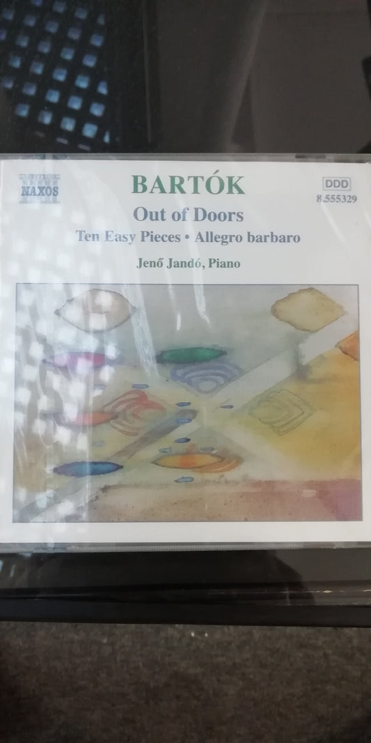 CD Béla Bartok interprété par Jenö Jandó Piano Music volume 3