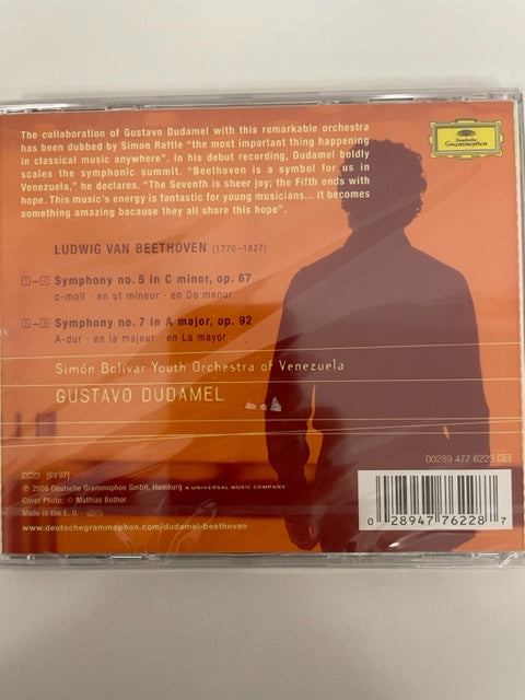 CD Gustavo Dudamel Beethoven Symphonie 5 et 7