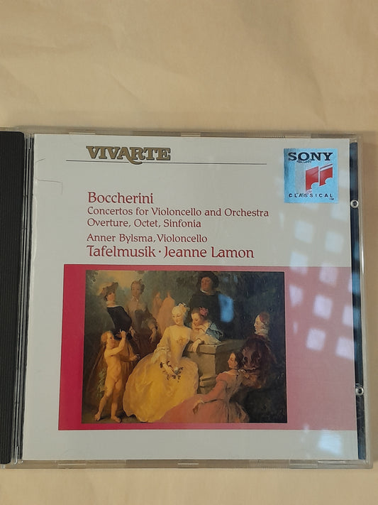 CD Luigi Boccherini Concertos for cello and Orchestra