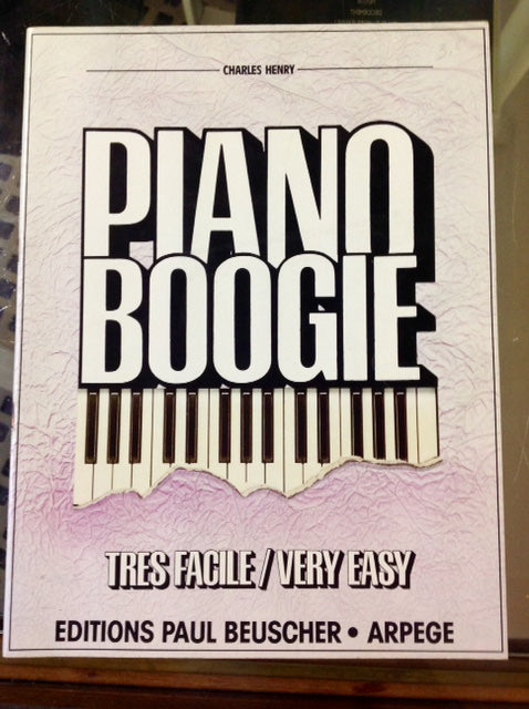 Henry Charles Piano Boogie - niveau très facile partition pour piano