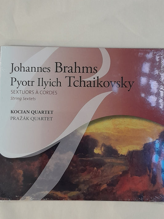 CD Brahms : Sextuor à cordes opus 18 - Tchaïkovski : Sextuor à cordes opus 70