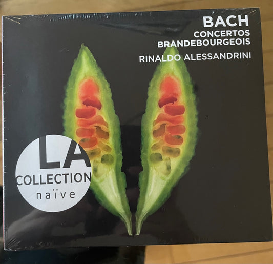 CD J.S Bach Concertos Brandebourgeois sous la direction de Rinaldo Alessandrini