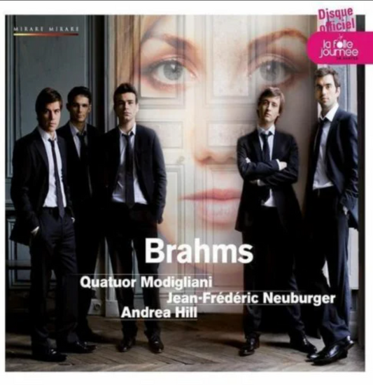 CD Brahms Quintette pour cordes et piano & Zwei Gesänge