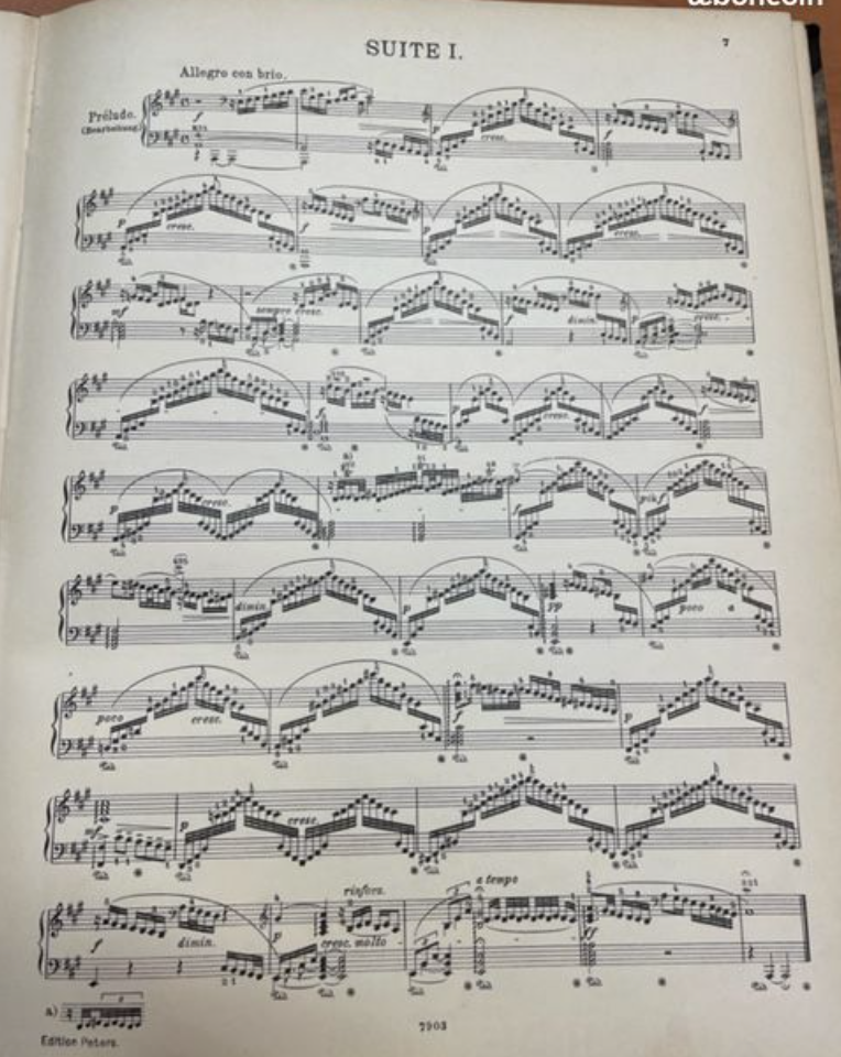 G.F.Händel Compositions pour piano cahier 1: Suites 1 à 8, partition pour piano