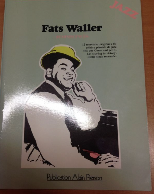 Fats Waller Reminiscences partition piano chant