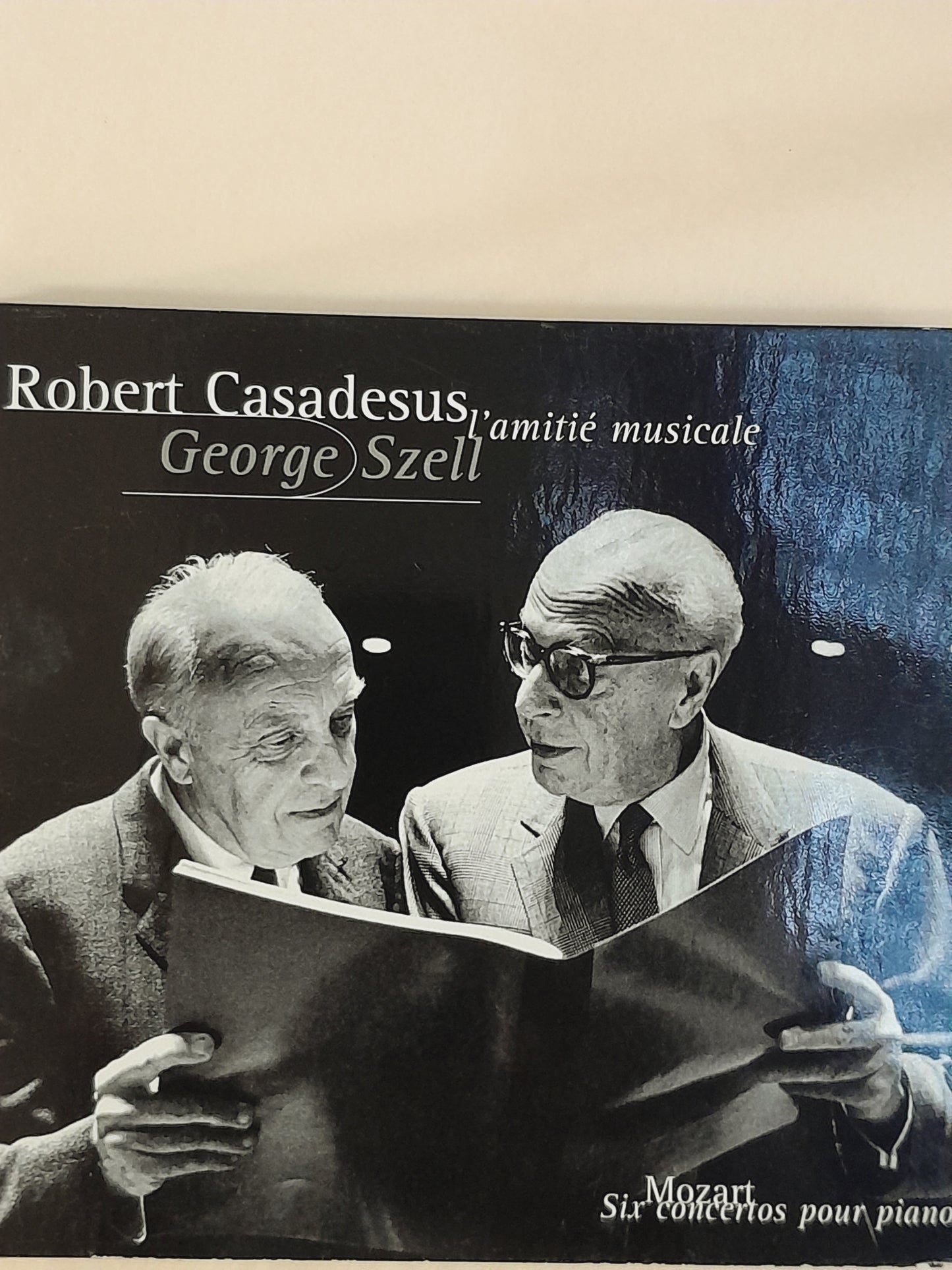 CD Robert Casadesus et George Szell L'amitié musicale Mozart 6 concertos pour piano