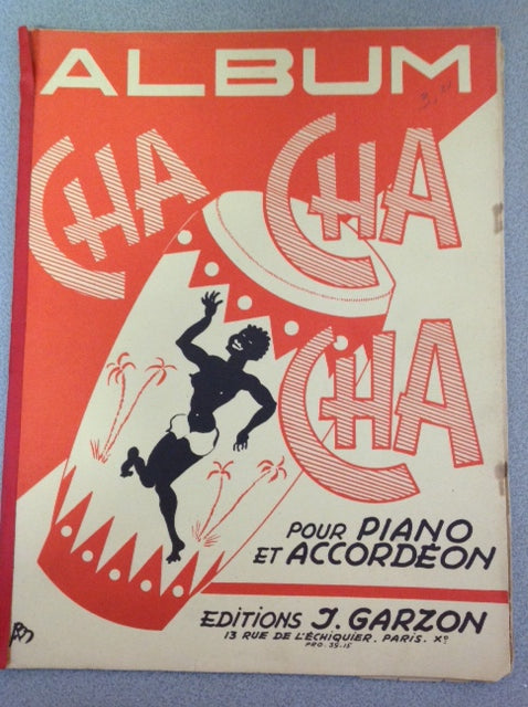 Album Cha Cha Cha partition pour accordéon