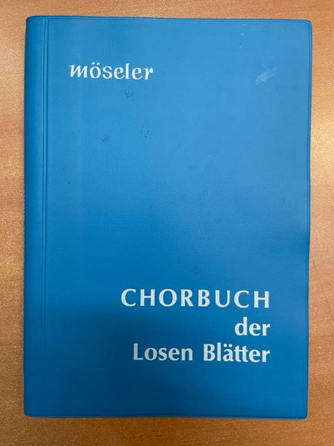 The choral book of the series "Lose Blaetter" partition pour choeur