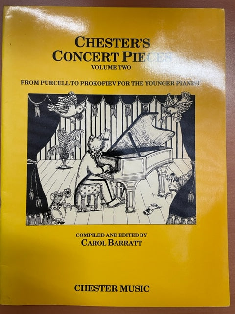 Barratt Carol Chester's Concert pieces volume 2 partition piano