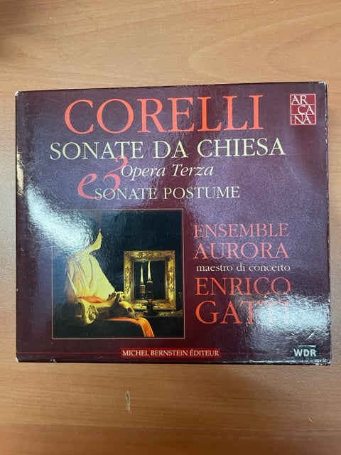 CD Arcangelo Corelli Sonate Da Chiesa opéra Terza sonate postume