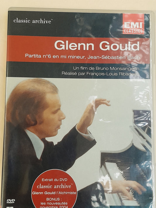 DVD Glenn Gould - N°6 en mi mineur, Bach Extrait du DVD "Glenn Gould, l'Alchimiste"