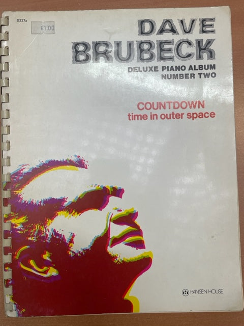 Dave Brubeck Countdown time in outer space vol 2 partition piano et guitare