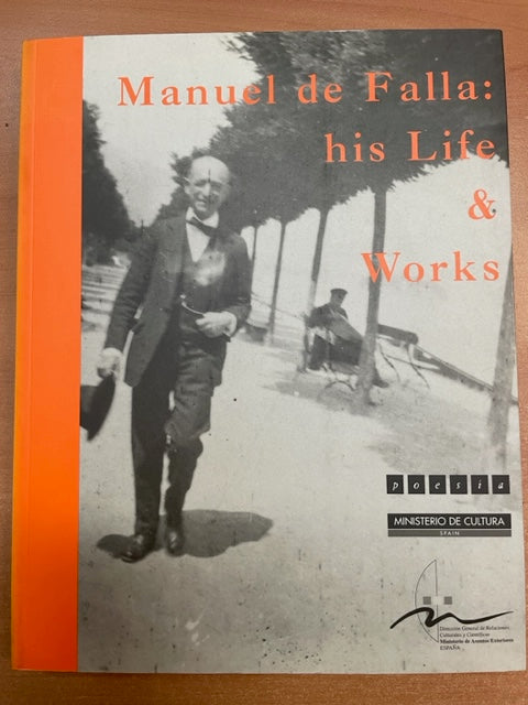 Manuel de Falla his life and works Livre de Manzani Diaz Agen