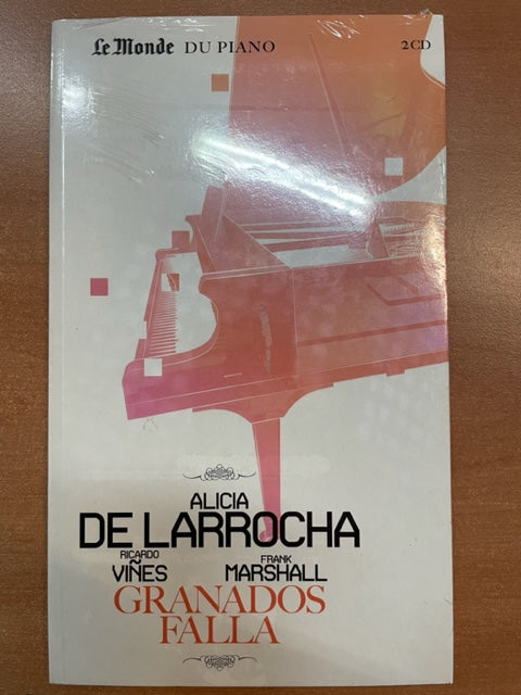 Alicia De Larrocha Enrique Granados, Manuel de Falla - livre + 2 CD