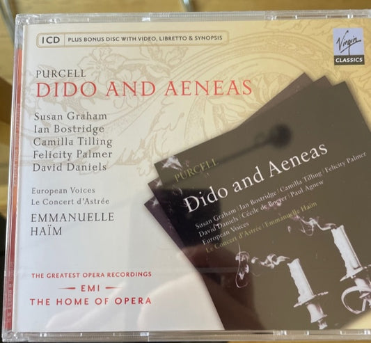 CD Henry Purcell Didon et Ennée le concert d'Astrée Emmanuelle Haim