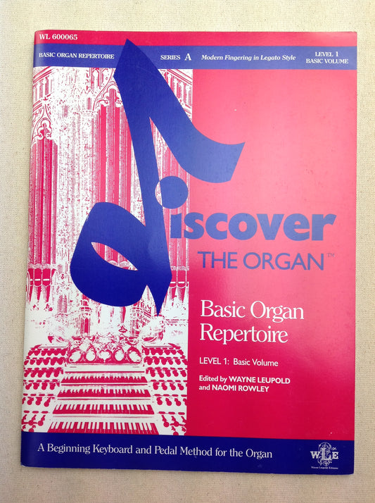 Discover the organ - Basic organ repertoire niveau 1 partition pour orgue